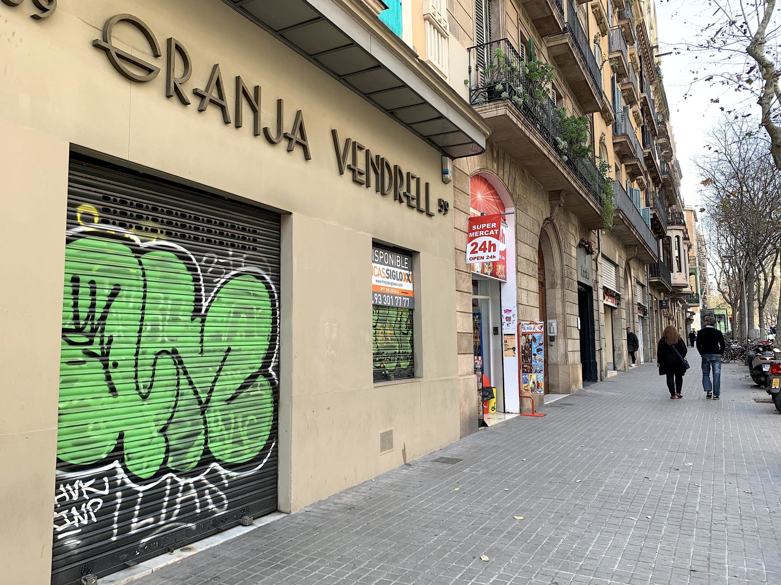 La Granja Vendrell, tancada durant el 2019, havia estat una vaqueria / S.B.