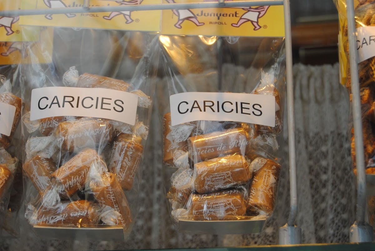 Carícies de la pastisseria Junyent de Ripoll | Pastisseria Junyent