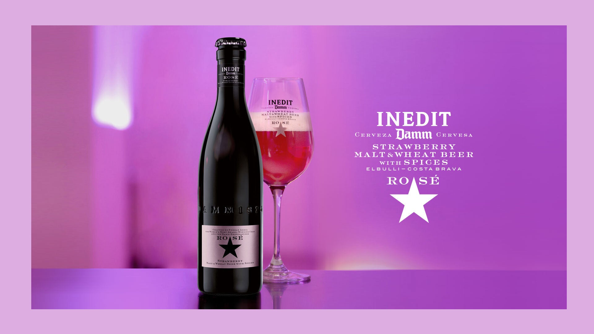 Inedit Rosé, la sorprenent innovació de Damm per a l'hora del vermut | Damm