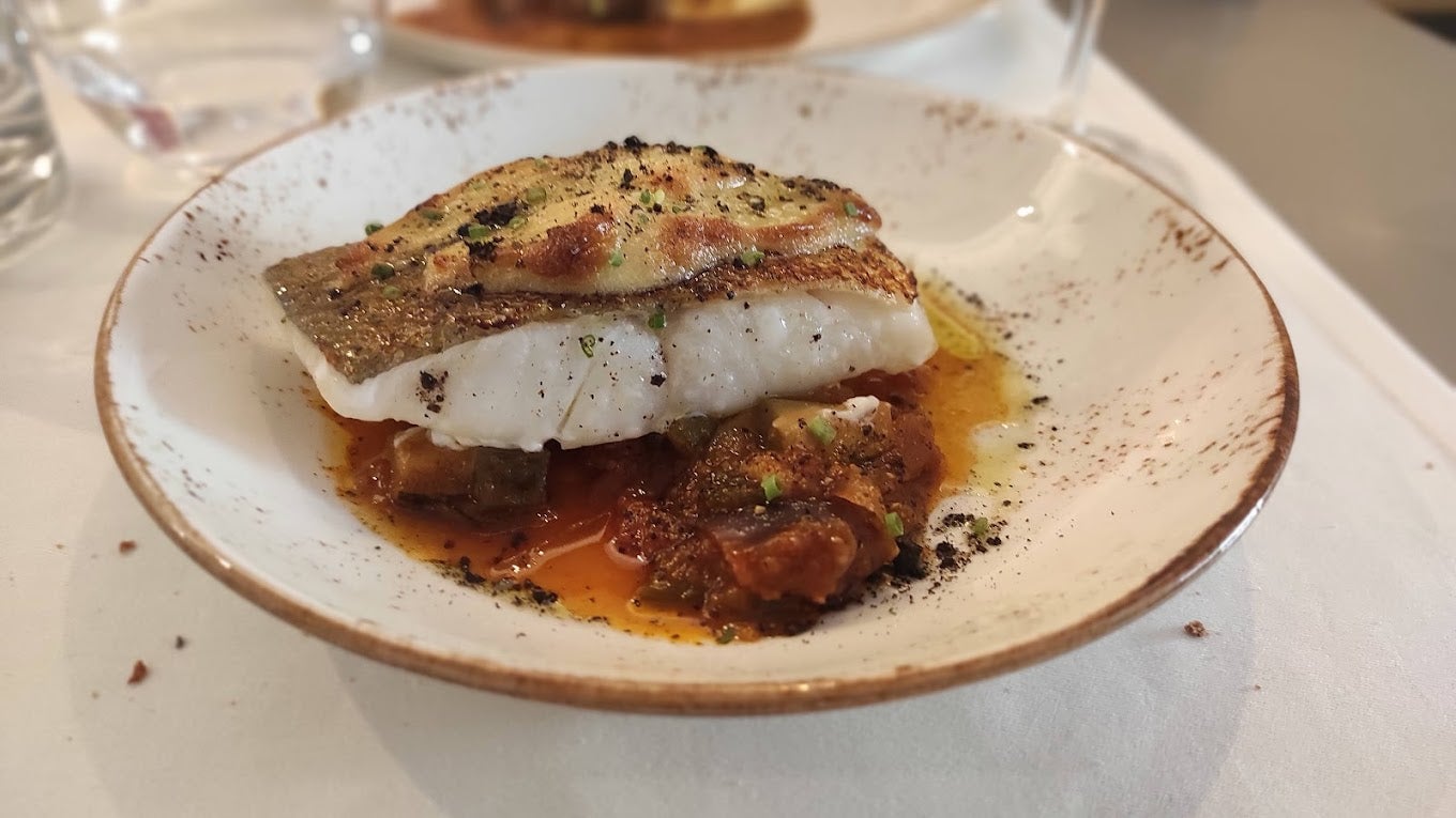 Un plat del restaurant Can Ticus