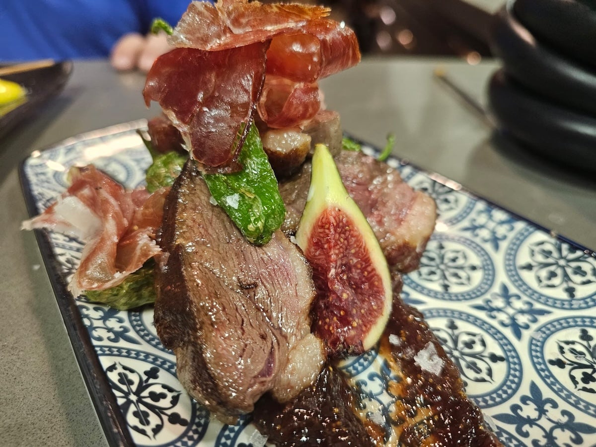 Un plat fet amb figues | Cedida