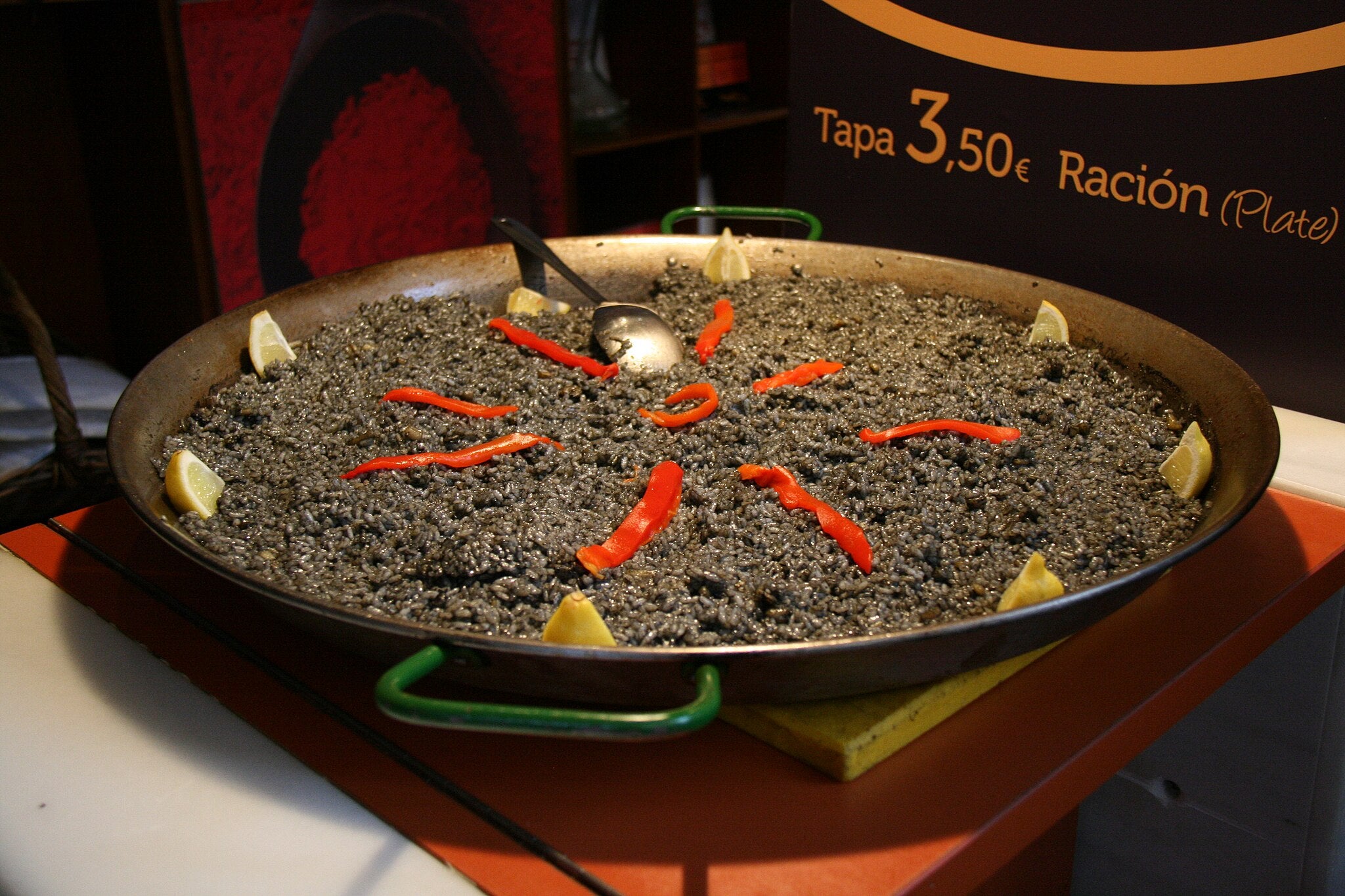 Arròs negre | Viquipèdia, Tamorlan