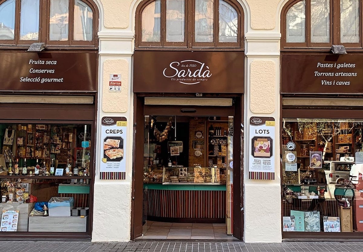 Exterior de la botiga Cal Sardà | Facebook Sardà