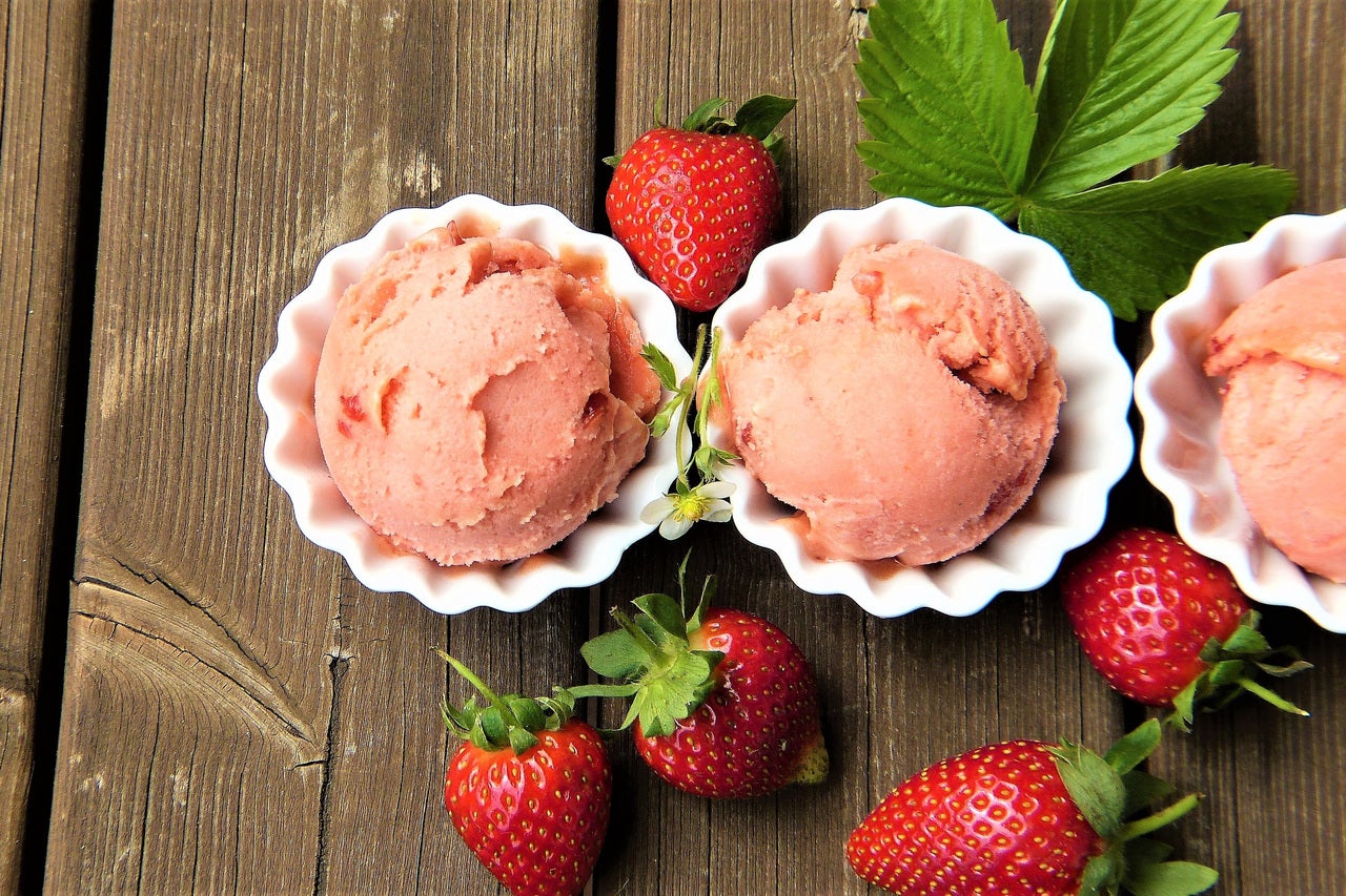 Sorbet de maduixa | Pxhere