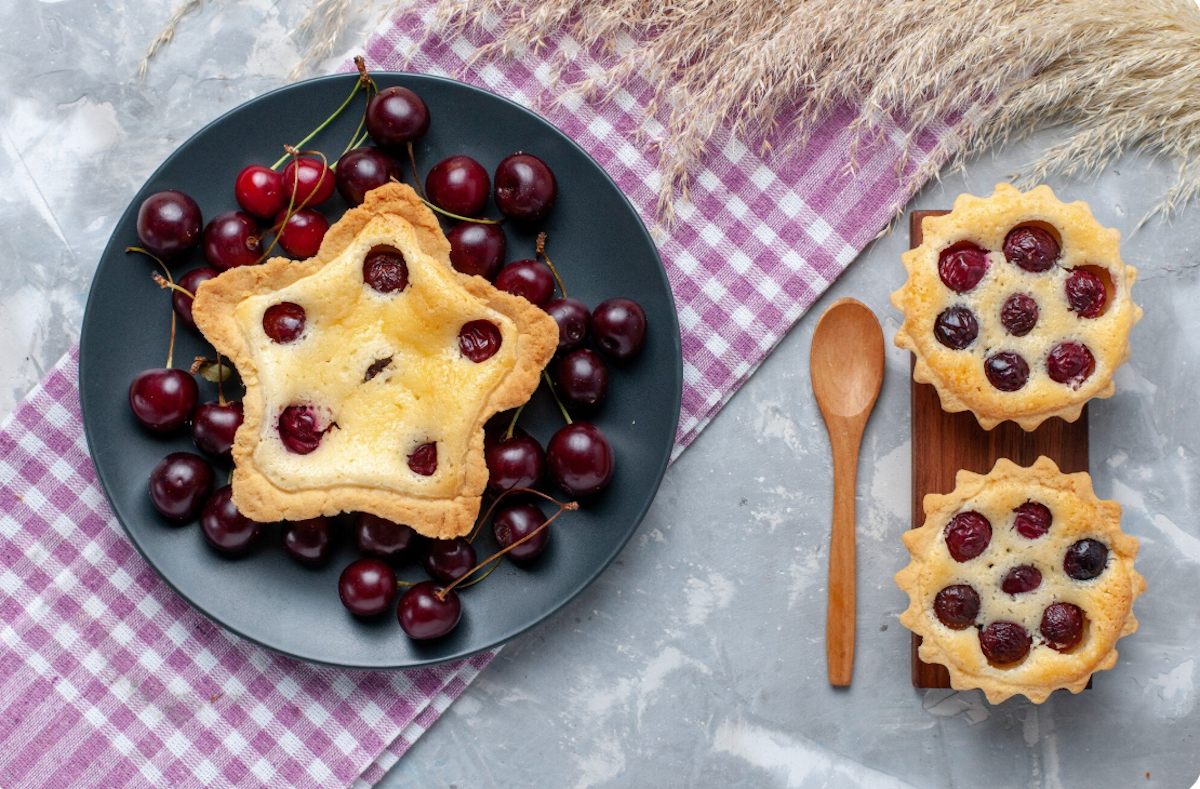 Coc amb cireres | Freepik