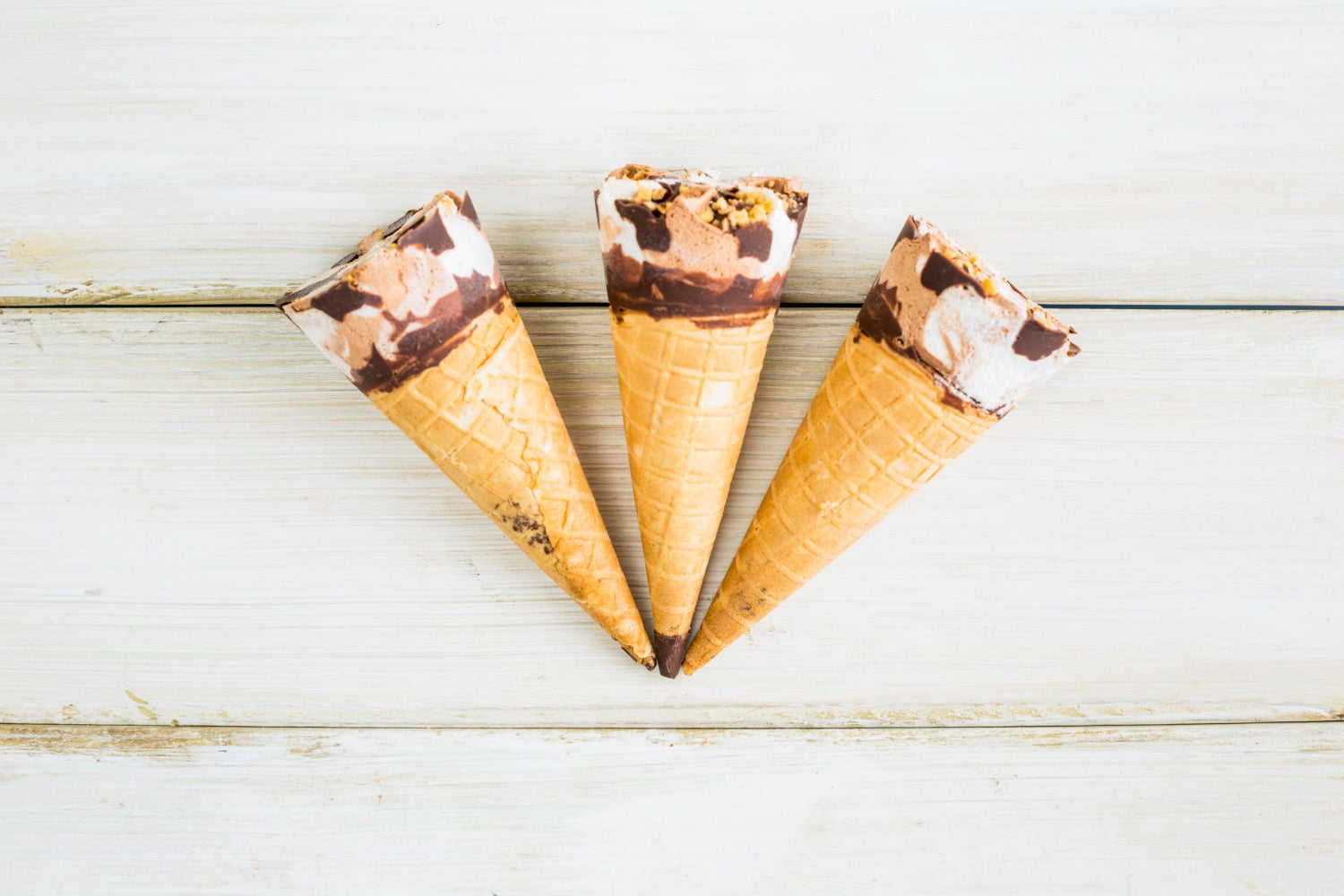 Tres gelats | Freepik
