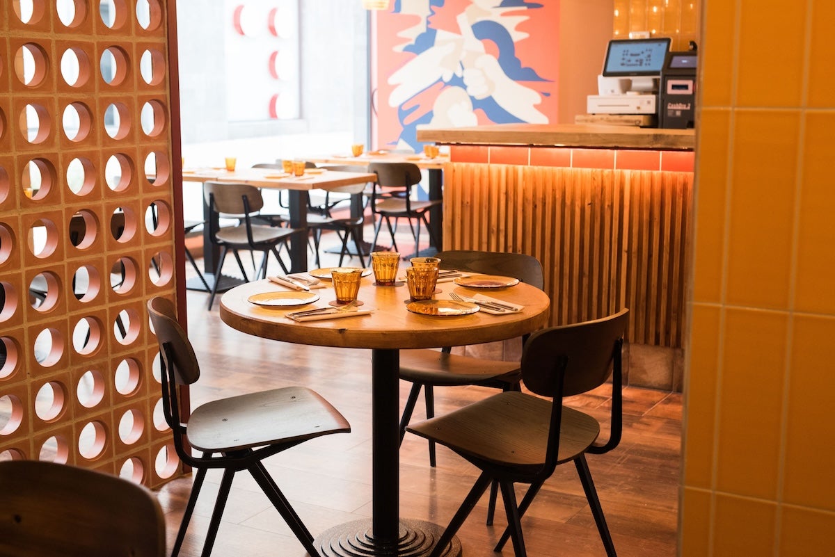 Interior del restaurant Rauxa | Cedida