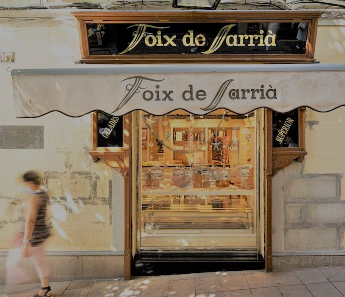 Exterior de la pastisseria Foix de Sarrià | Instagram @foixdesarria