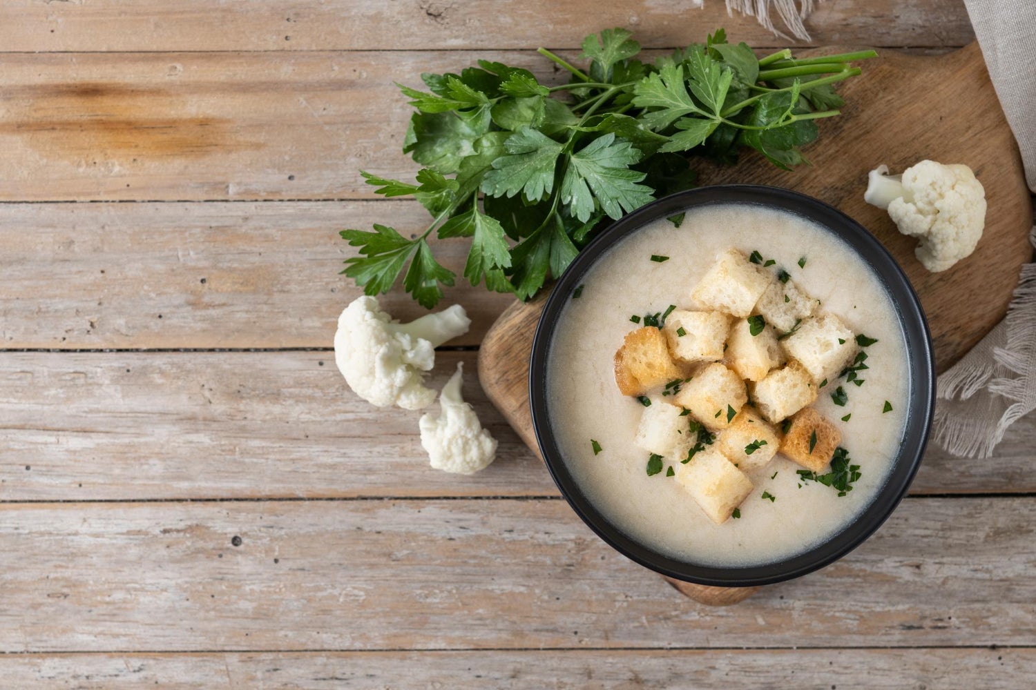 Crema de coliflor | Freepik