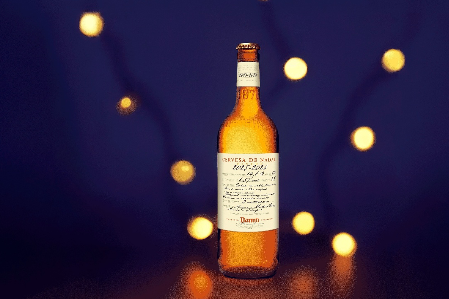 La cervesa de Nadal de Damm 