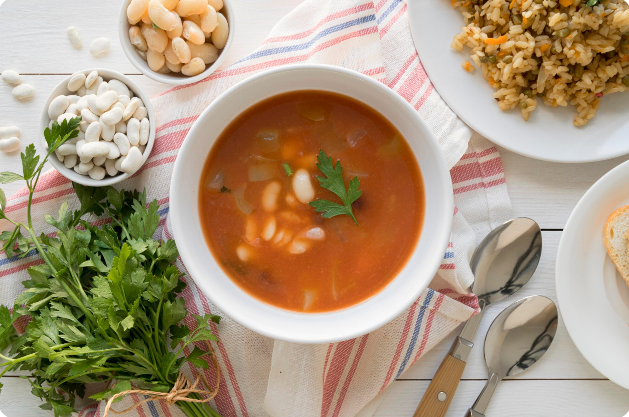 Sopa de fesols | Freepik