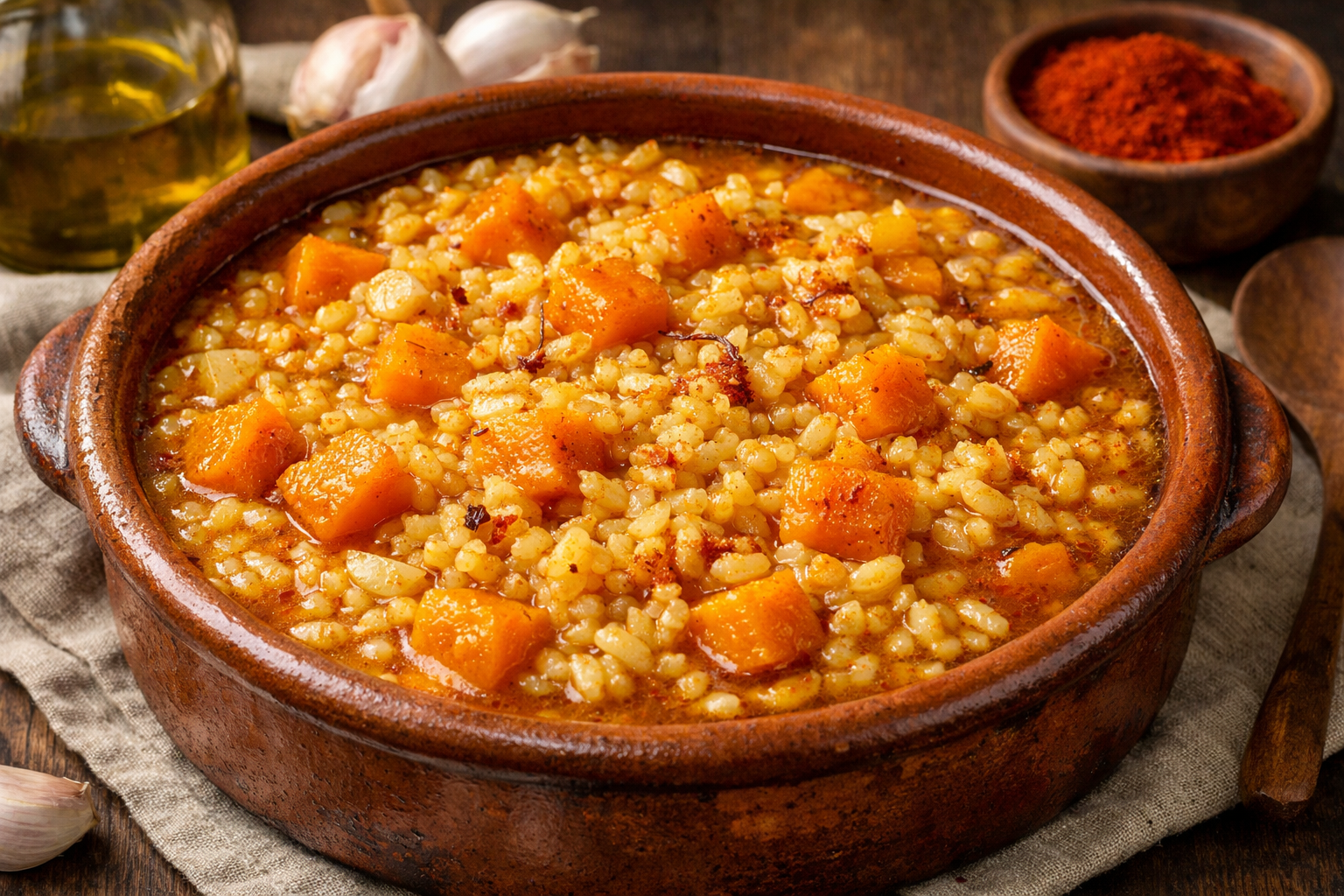 Arròs amb carabassa 