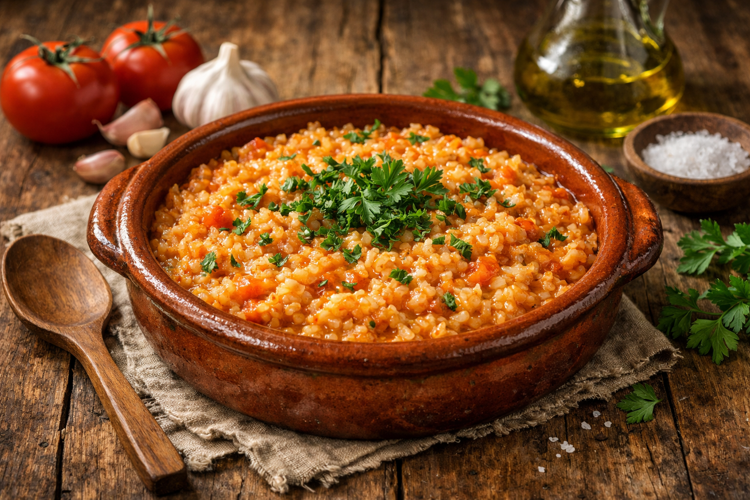 Arròs a la caputxina 