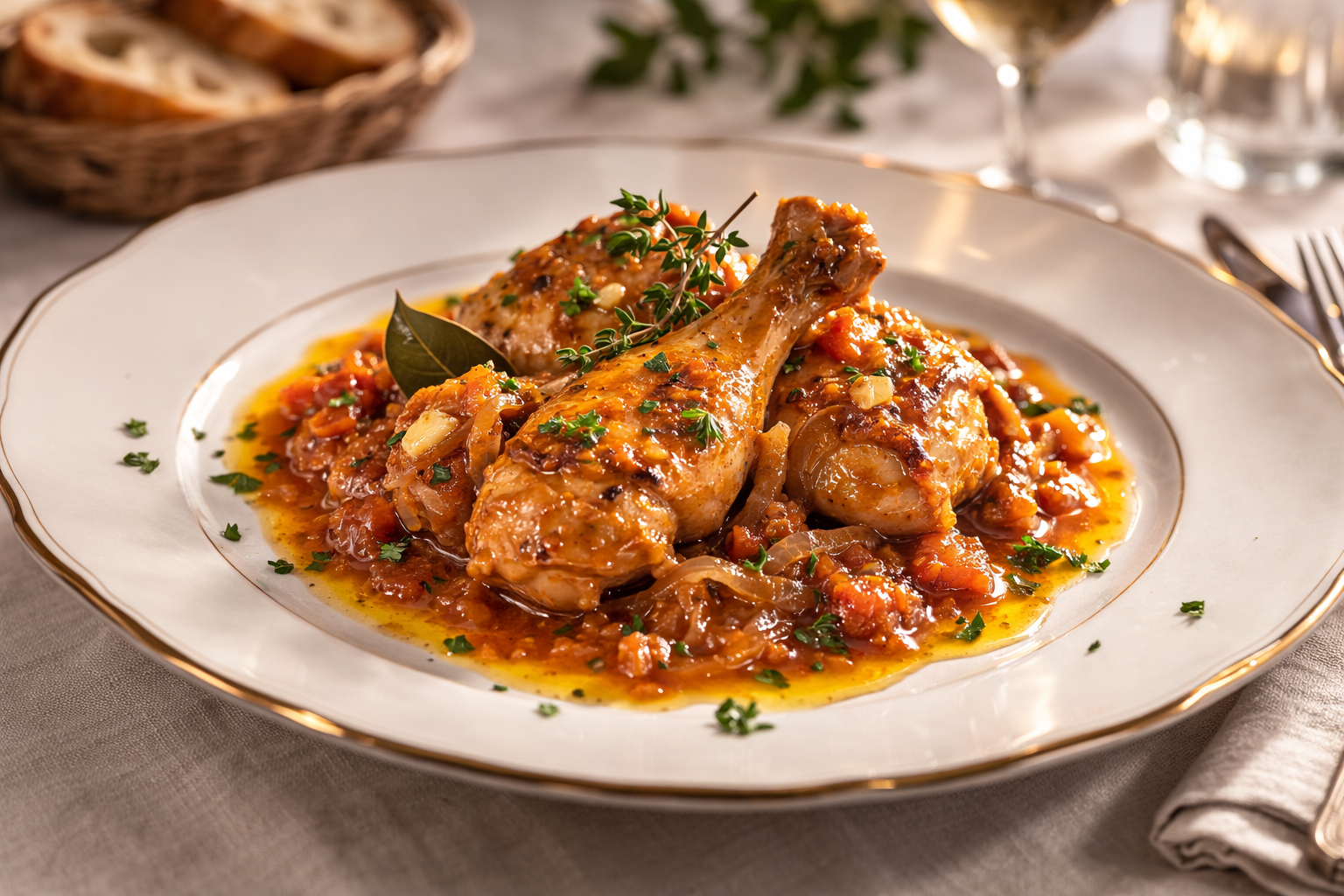 Pollastre a la cassola 