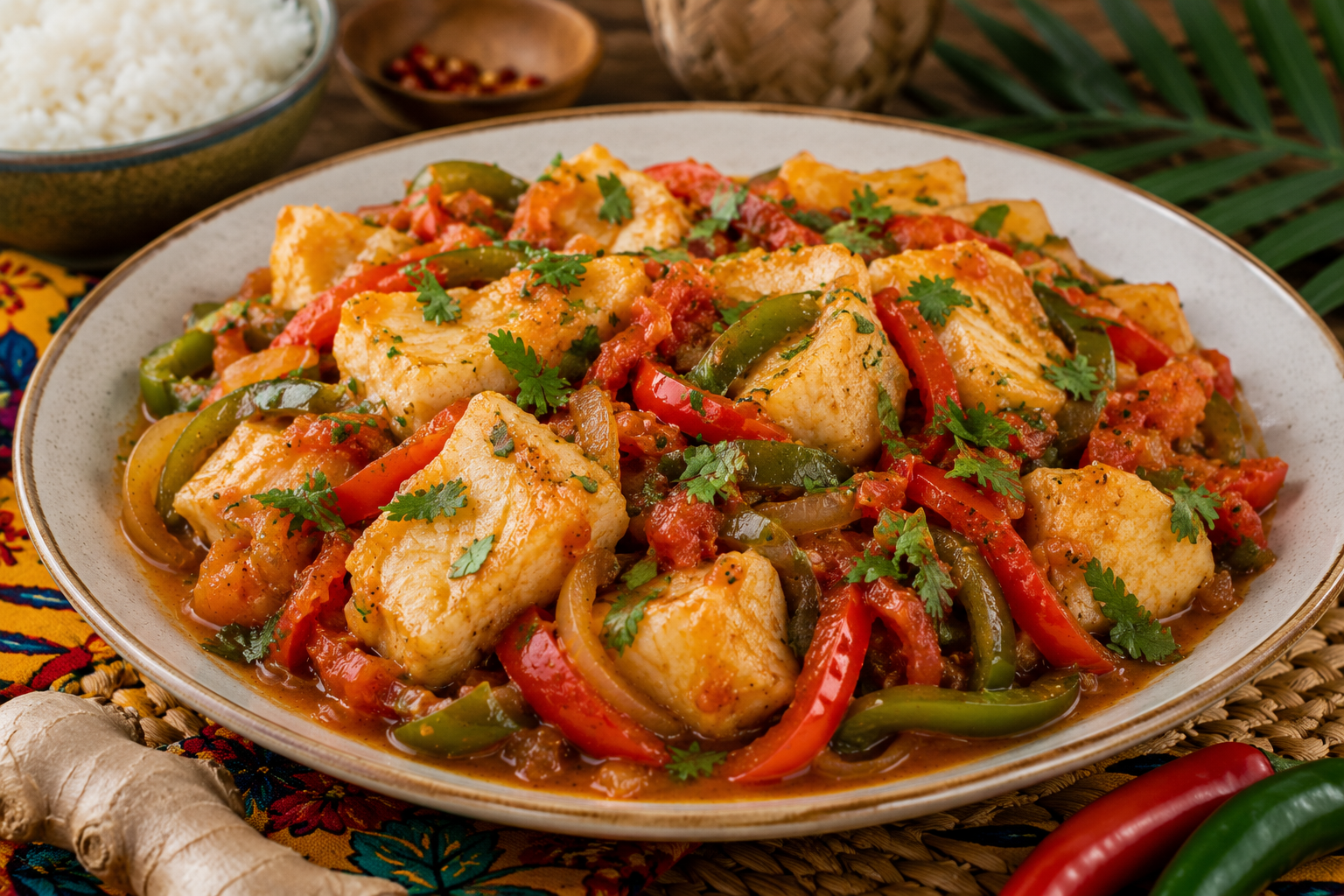 Rougail de bacallà