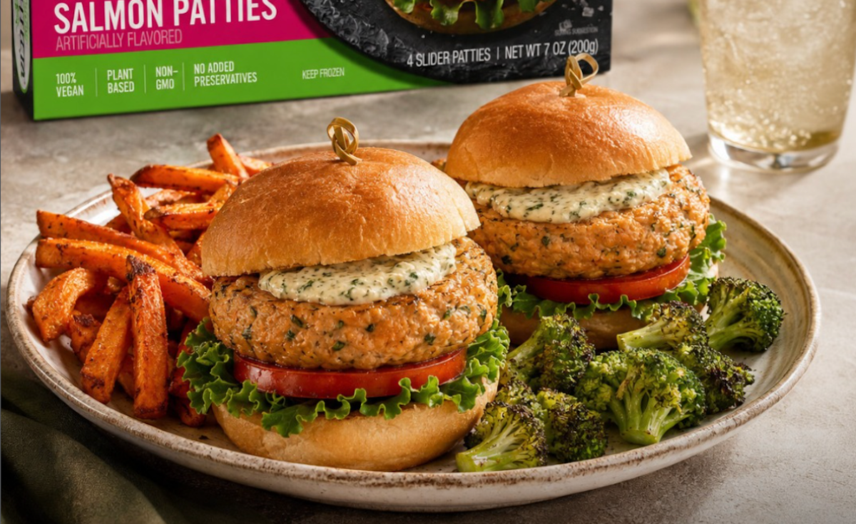 Hamburgueses de salmó | Instagram @perfecta.foods